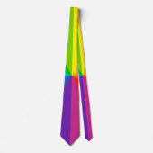 Kleurenwieltheorie School Science Hue Disc Light R Stropdas (Voorkant)