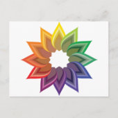 Kleurenwielventilator Briefkaart (Voorkant)