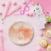 Kleurenwolken Waterverf Abstract Papieren Bordje (Feest)