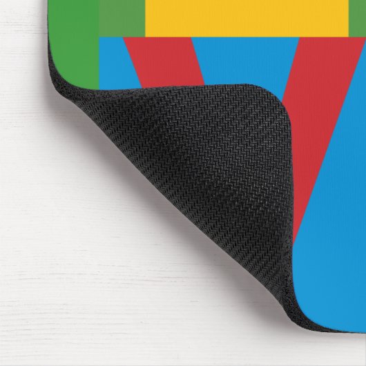 Kleurenzwart LOVEN Muismat (Hoek)