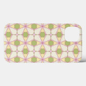 Kleurere achtergrond van het retropatroon 3 Case-Mate iPhone case (Achterkant (horizontaal))