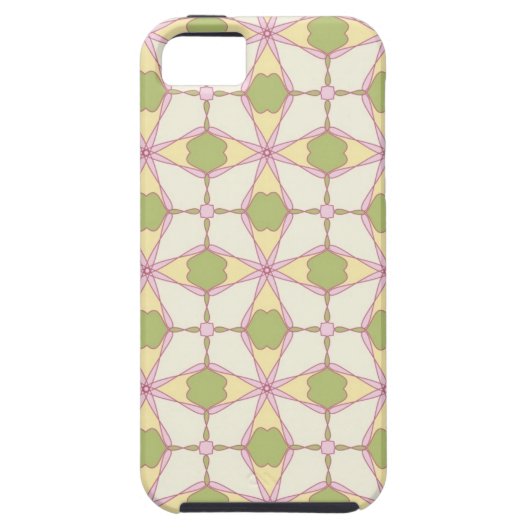 Kleurere achtergrond van het retropatroon 3 Case-Mate iPhone case (Achterkant)