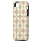 Kleurere achtergrond van het retropatroon 3 Case-Mate iPhone case (Achterkant Links)