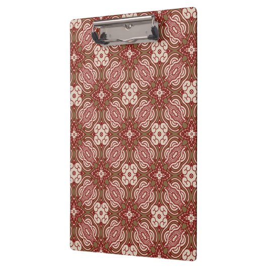 Kleurere achtergrond van het retropatroon 4 klembord (Links)