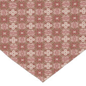 Kleurere achtergrond van het retropatroon 4 korte tafelloper (Hoek)