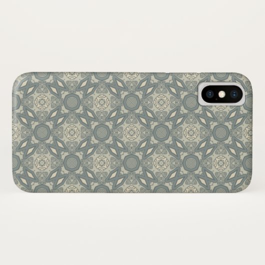 Kleurere achtergrond van het retropatroon 5 Case-Mate iPhone case (Achterkant (horizontaal))