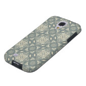 Kleurere achtergrond van het retropatroon 5 Case-Mate samsung galaxy hoesje (Onderkant)