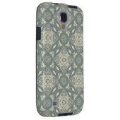 Kleurere achtergrond van het retropatroon 5 Case-Mate samsung galaxy hoesje (Back/Rechts)