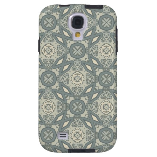 Kleurere achtergrond van het retropatroon 5 Case-Mate samsung galaxy hoesje (Achterkant)