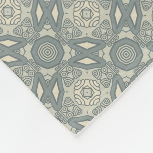 Kleurere achtergrond van het retropatroon 5 fleece deken (Hoek)