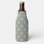 Kleurere achtergrond van het retropatroon 5 flesjeskoeler (Fles Voorkant)