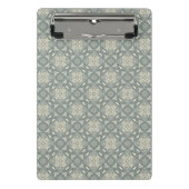 Kleurere achtergrond van het retropatroon 5 mini klembord (Voorkant)