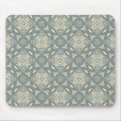 Kleurere achtergrond van het retropatroon 5 muismat (Voorkant)