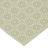 Kleurere achtergrond van het retropatroon 6 korte tafelloper (Hoek)