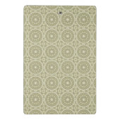 Kleurere achtergrond van het retropatroon 6 mini klembord (Achterkant)