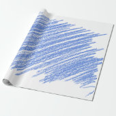 Kleurere kras van het potlood cadeaupapier (Uitgerold)