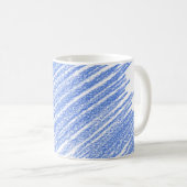 Kleurere kras van het potlood koffiemok (Voorkant rechts)