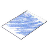 Kleurere kras van het potlood notitieboek (Linkerzijde)