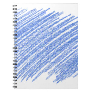 Kleurere kras van het potlood notitieboek