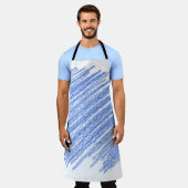 Kleurere kras van het potlood schort (Gedragen)