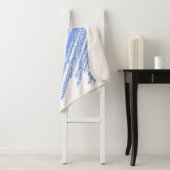 Kleurere kras van het potlood sherpa deken (In situ)