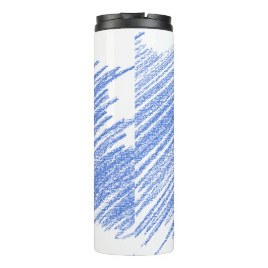 Kleurere kras van het potlood thermosbeker (Achterkant)