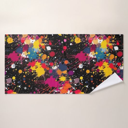 Kleurexplosie Bad Handdoek (Badhanddoek)