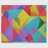 Kleurexplosie Cadeaupapier (Vlak)