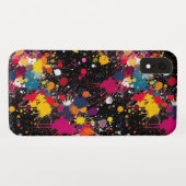 Kleurexplosie Case-Mate iPhone Case (Achterkant (horizontaal))