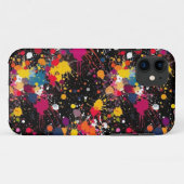Kleurexplosie Case-Mate iPhone Case (Achterkant (horizontaal))