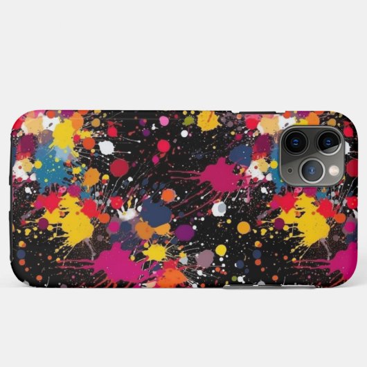 Kleurexplosie Case-Mate iPhone Case (Achterkant (horizontaal))