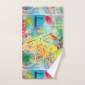 kleurexplosie-Collectie Bad Handdoek (Handdoek)