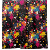 Kleurexplosie Douchegordijn (Voorkant)