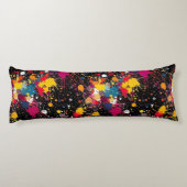 Kleurexplosie Lichaamskussen (Achterkant)