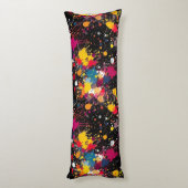 Kleurexplosie Lichaamskussen (Achterkant (Verticaal))