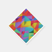 Kleurexplosie Servet (Hoek)