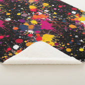 Kleurexplosie Sherpa Deken (3/4)