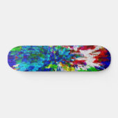 Kleurexplosie ~ Skateboard (Horizontaal)