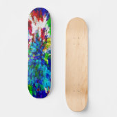 Kleurexplosie ~ Skateboard (Voorkant)