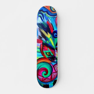 Kleurexplosie Skateboard