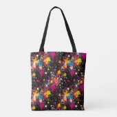 Kleurexplosie Tote Bag (Achterkant)