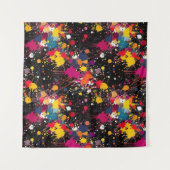 Kleurexplosie Wandkleed (Voorkant (horizontaal))