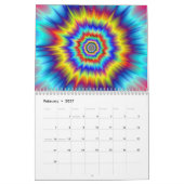 Kleurexplosiekalender Kalender (Feb 2027)