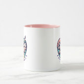 Kleurfan Mug – Grappig Gepersonaliseerd Cadeau Mok (Midden)