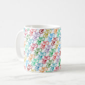 Kleurfietsen Koffiemok (Voorkant links)