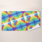 kleurflits badhanddoek (Badhanddoek)