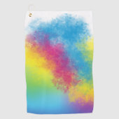 kleurflits golfhanddoek (Voorkant)