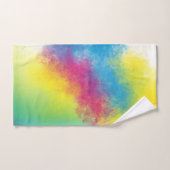 kleurflits handdoek (Handdoek)