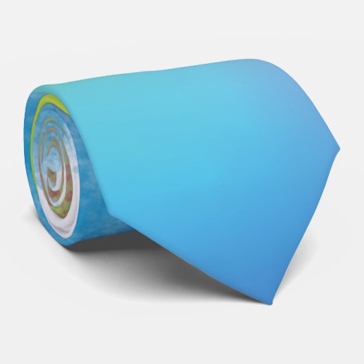 kleurflits stropdas (Opgerold)