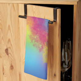 kleurflits theedoek